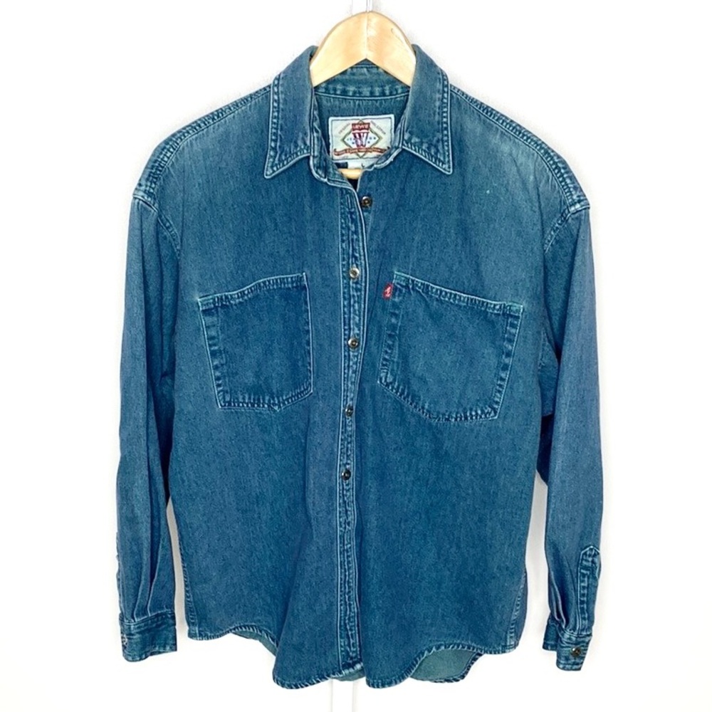 Levi’s | 90’s VINTAGE Jeans For Women Denim 100% Cotton Button-Down Sz Large